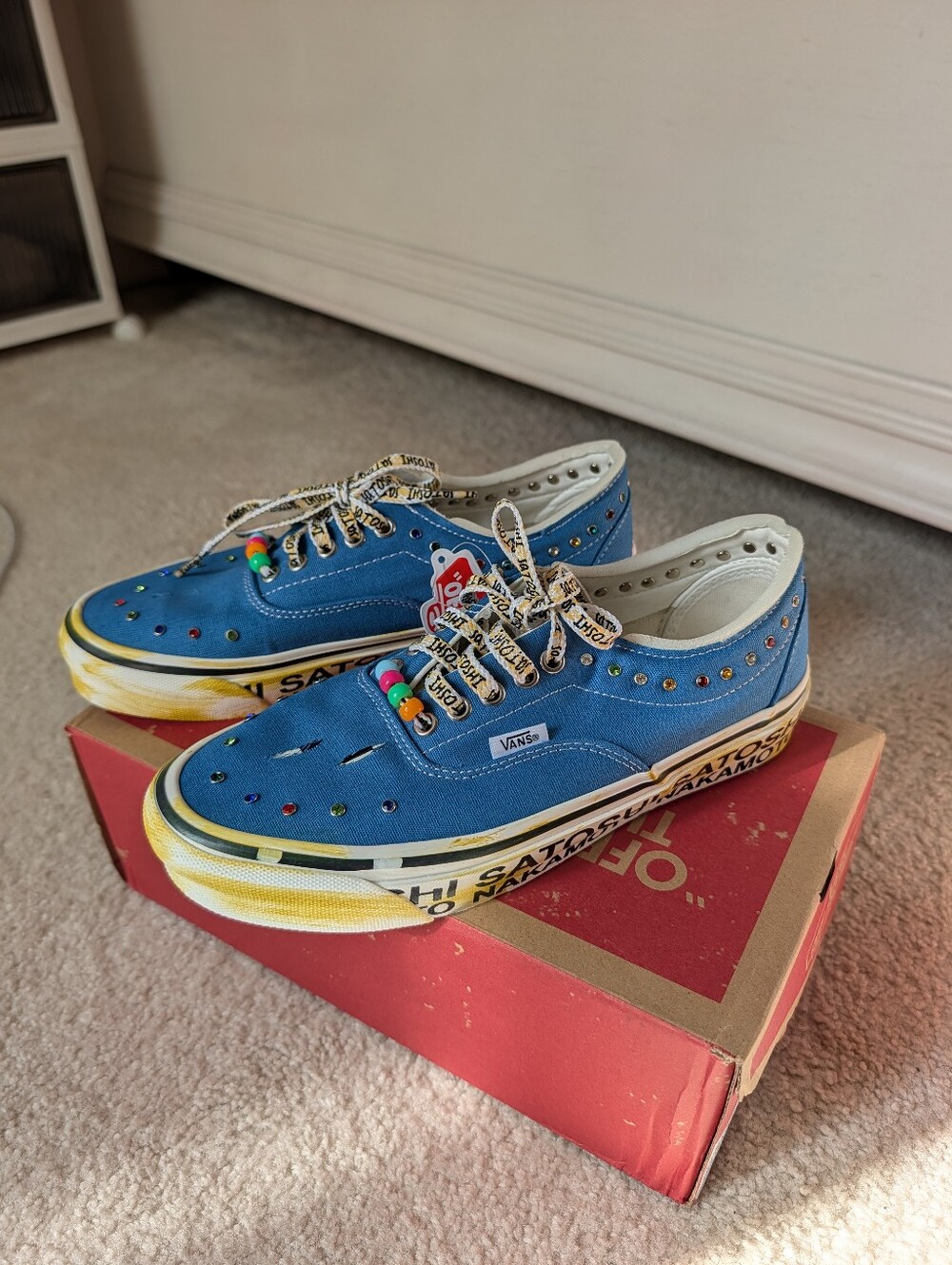 'SATOSHI NAKAMOTO VANS